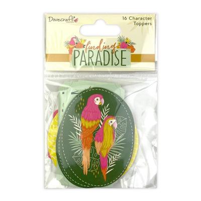 Dovecraft Finding Paradise Die Cuts - Character Toppers